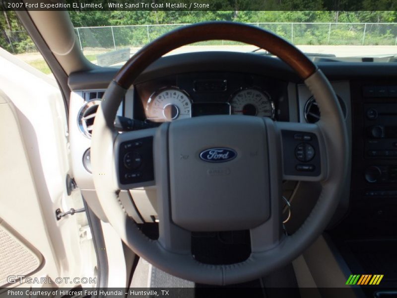 White Sand Tri Coat Metallic / Stone 2007 Ford Expedition EL Limited