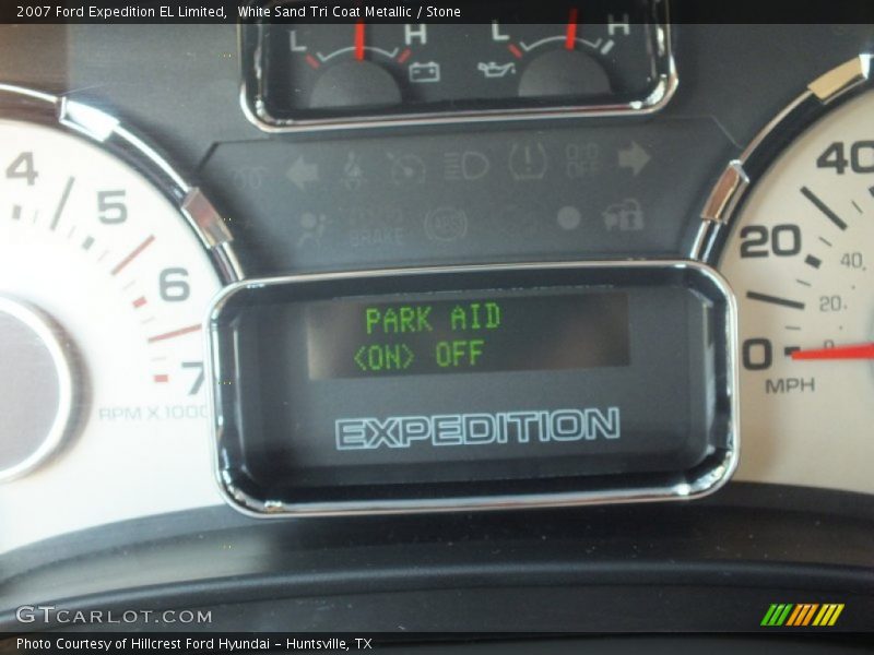 White Sand Tri Coat Metallic / Stone 2007 Ford Expedition EL Limited