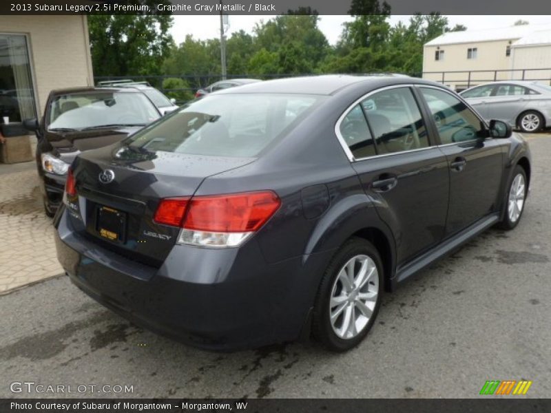 Graphite Gray Metallic / Black 2013 Subaru Legacy 2.5i Premium