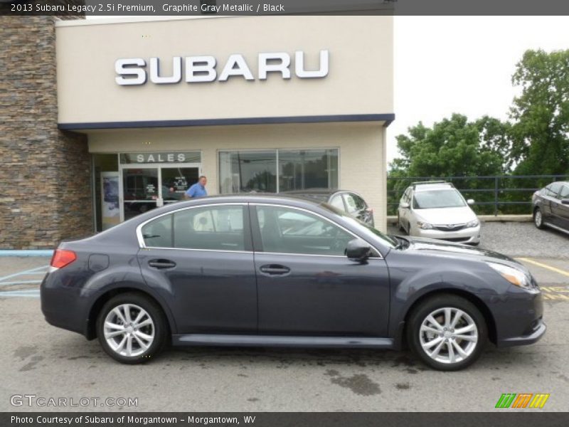 Graphite Gray Metallic / Black 2013 Subaru Legacy 2.5i Premium