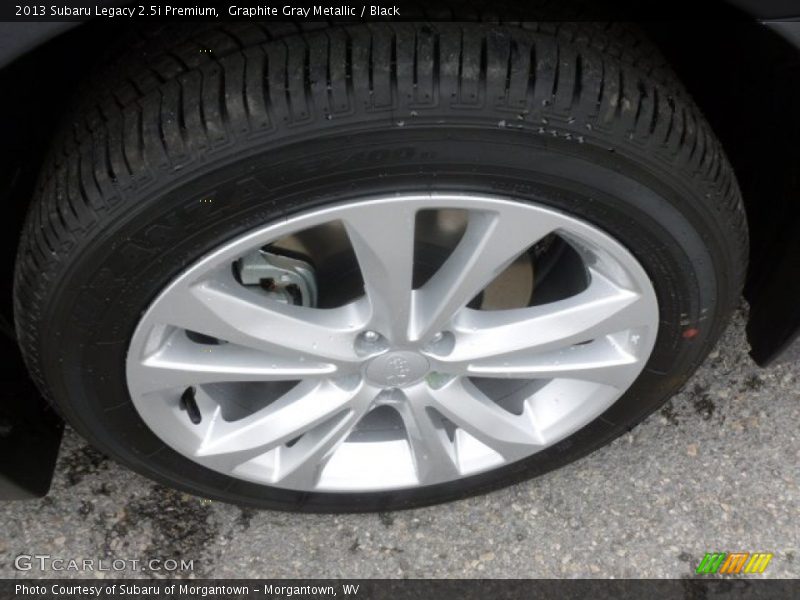 Graphite Gray Metallic / Black 2013 Subaru Legacy 2.5i Premium