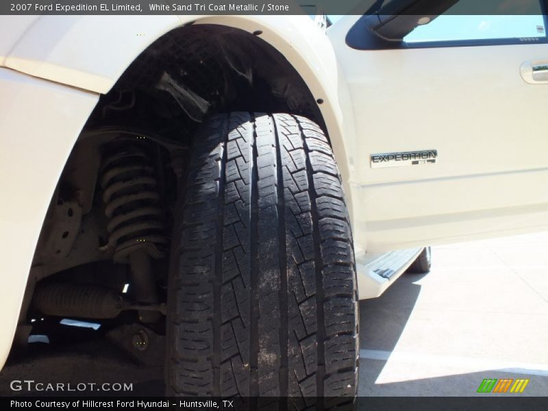 White Sand Tri Coat Metallic / Stone 2007 Ford Expedition EL Limited