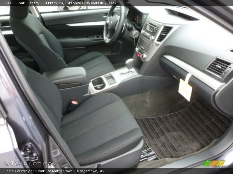 Graphite Gray Metallic / Black 2013 Subaru Legacy 2.5i Premium