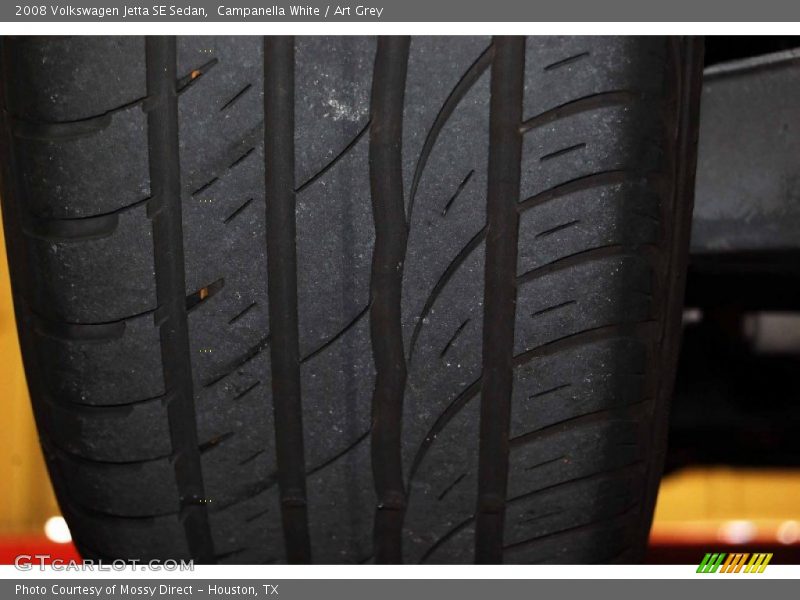 Campanella White / Art Grey 2008 Volkswagen Jetta SE Sedan