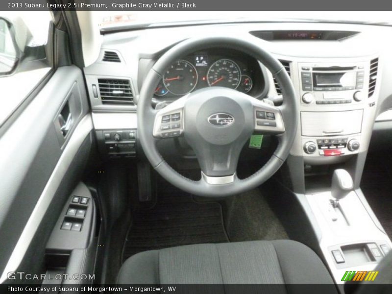 Graphite Gray Metallic / Black 2013 Subaru Legacy 2.5i Premium
