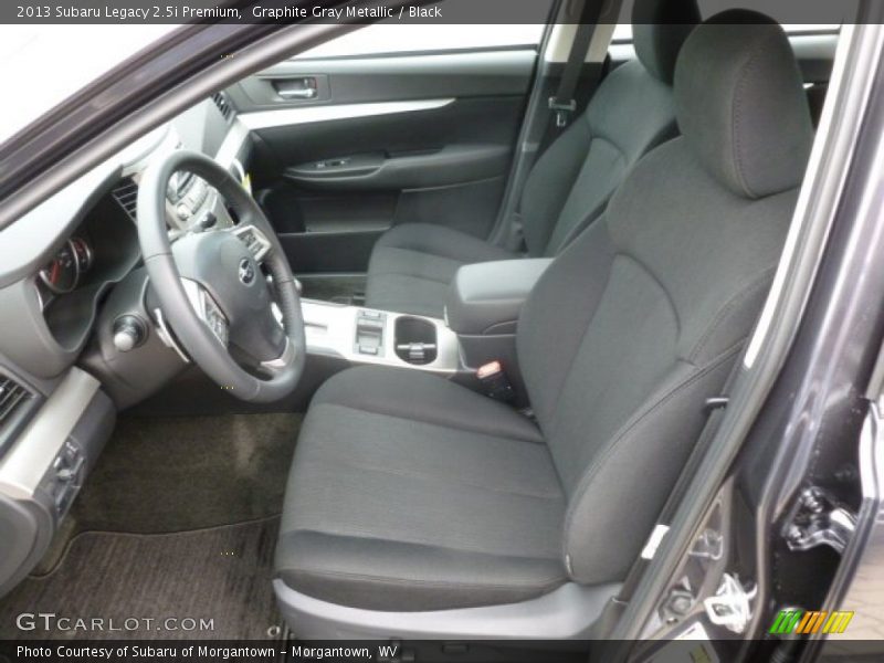 Graphite Gray Metallic / Black 2013 Subaru Legacy 2.5i Premium