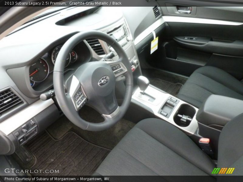 Graphite Gray Metallic / Black 2013 Subaru Legacy 2.5i Premium