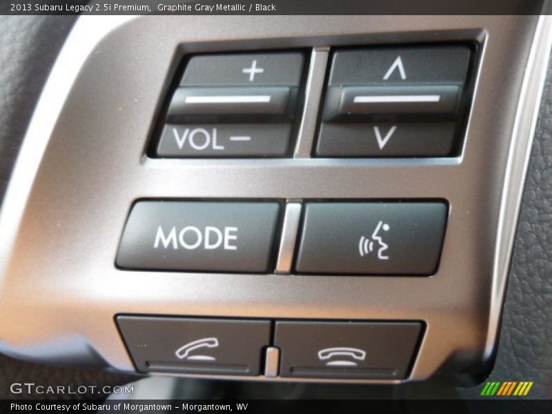 Graphite Gray Metallic / Black 2013 Subaru Legacy 2.5i Premium