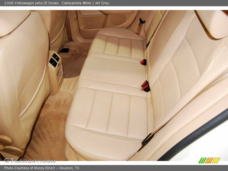 Campanella White / Art Grey 2008 Volkswagen Jetta SE Sedan