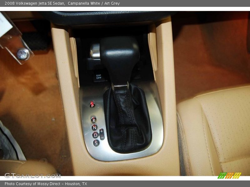 Campanella White / Art Grey 2008 Volkswagen Jetta SE Sedan