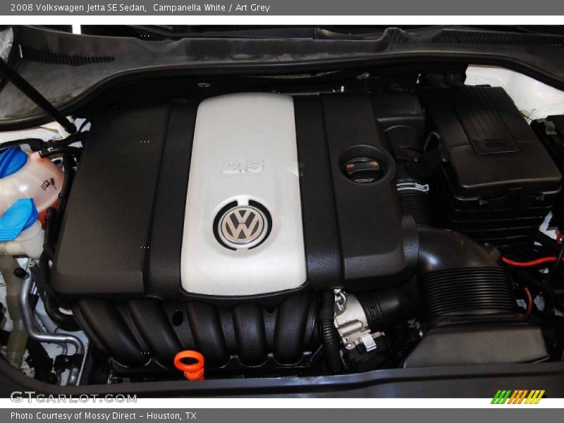 Campanella White / Art Grey 2008 Volkswagen Jetta SE Sedan
