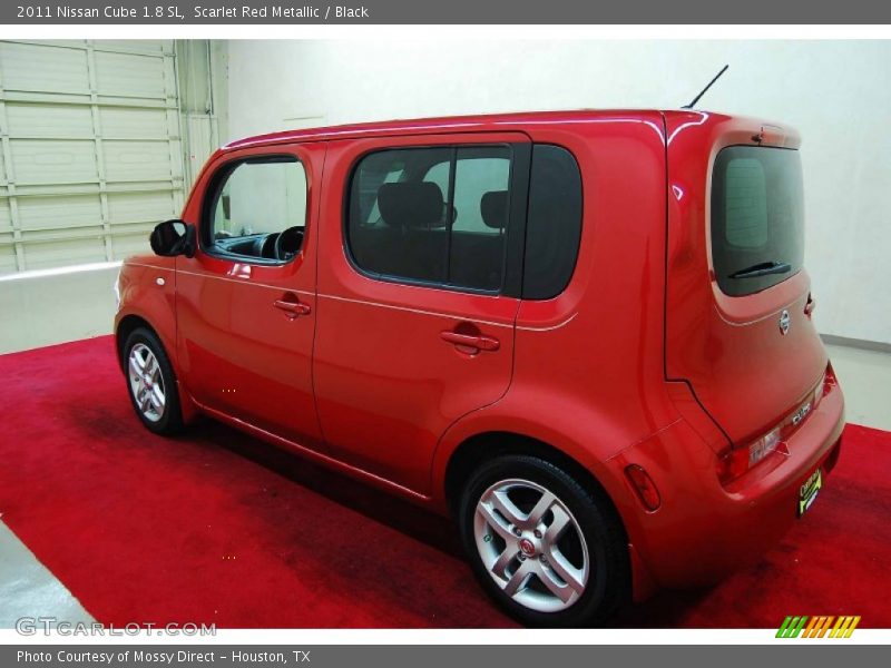 Scarlet Red Metallic / Black 2011 Nissan Cube 1.8 SL