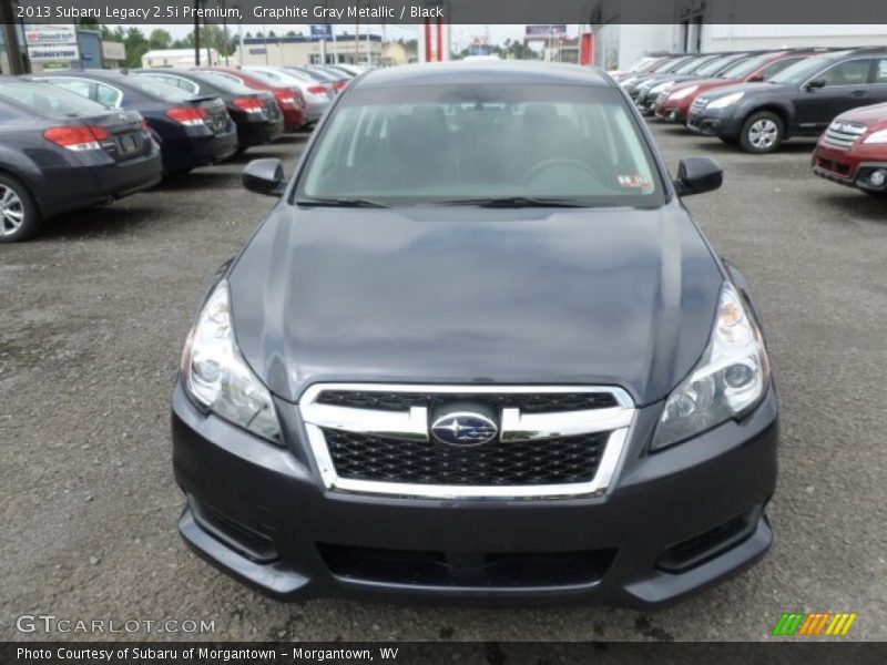 Graphite Gray Metallic / Black 2013 Subaru Legacy 2.5i Premium