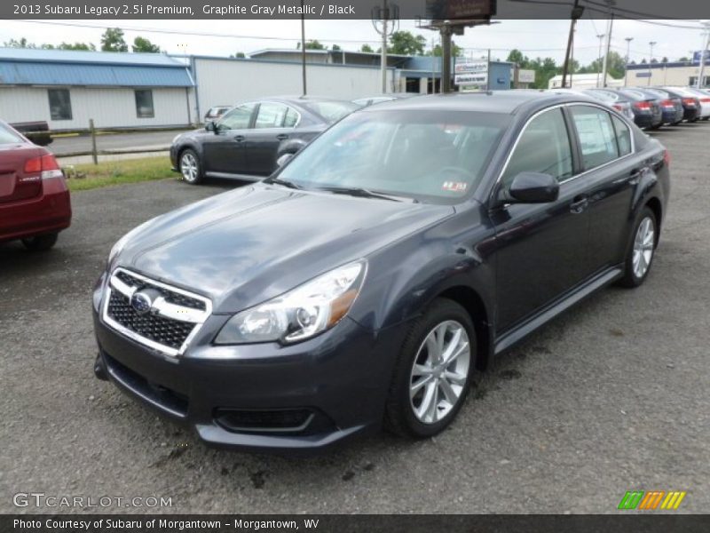 Graphite Gray Metallic / Black 2013 Subaru Legacy 2.5i Premium
