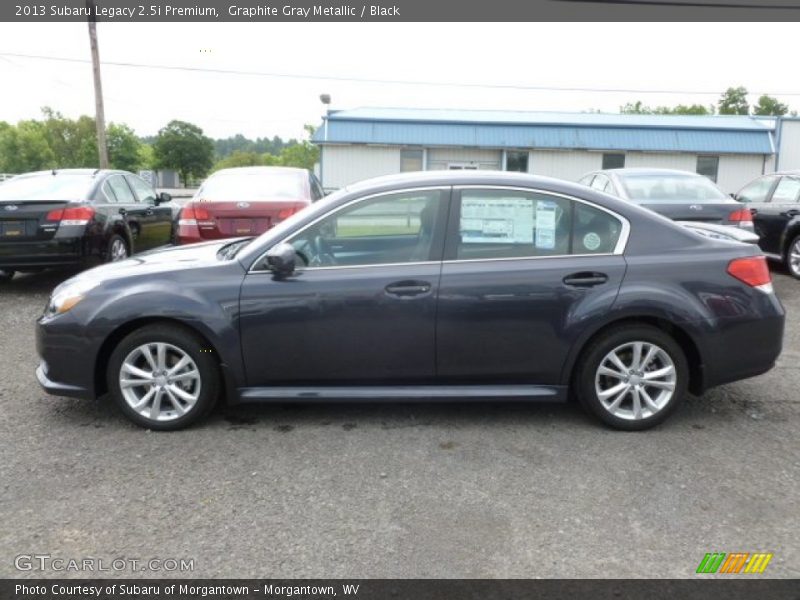 Graphite Gray Metallic / Black 2013 Subaru Legacy 2.5i Premium