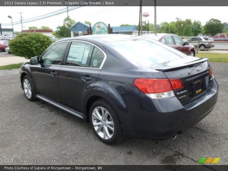Graphite Gray Metallic / Black 2013 Subaru Legacy 2.5i Premium