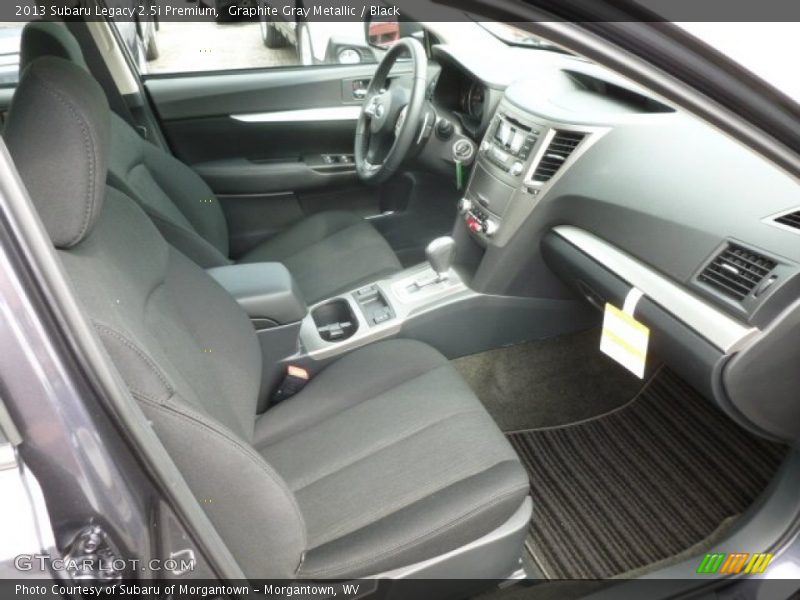 Graphite Gray Metallic / Black 2013 Subaru Legacy 2.5i Premium