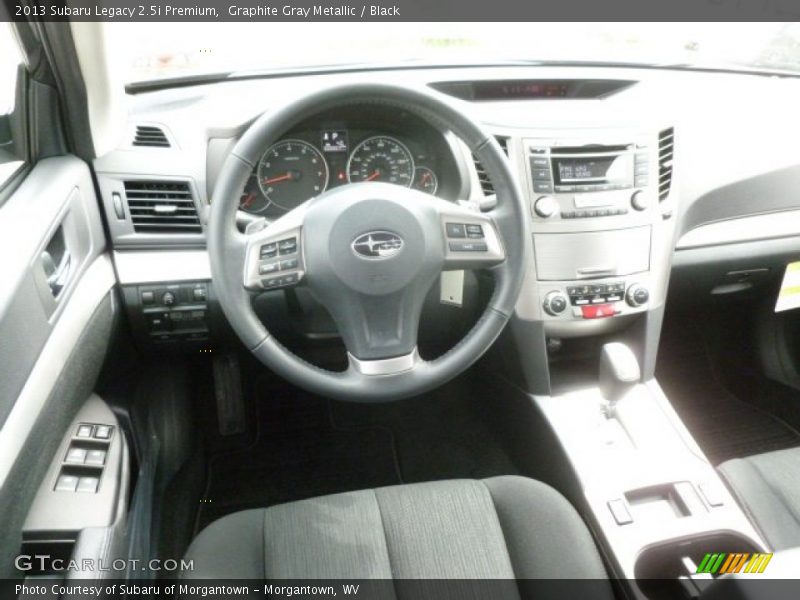 Graphite Gray Metallic / Black 2013 Subaru Legacy 2.5i Premium