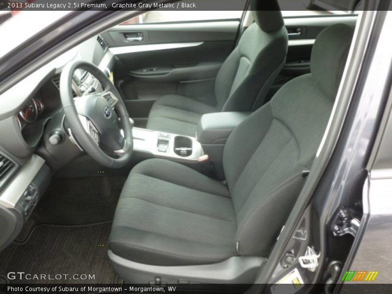 Graphite Gray Metallic / Black 2013 Subaru Legacy 2.5i Premium