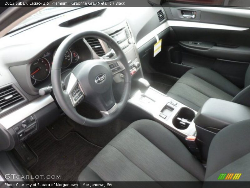Graphite Gray Metallic / Black 2013 Subaru Legacy 2.5i Premium