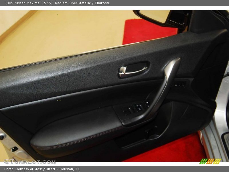 Radiant Silver Metallic / Charcoal 2009 Nissan Maxima 3.5 SV