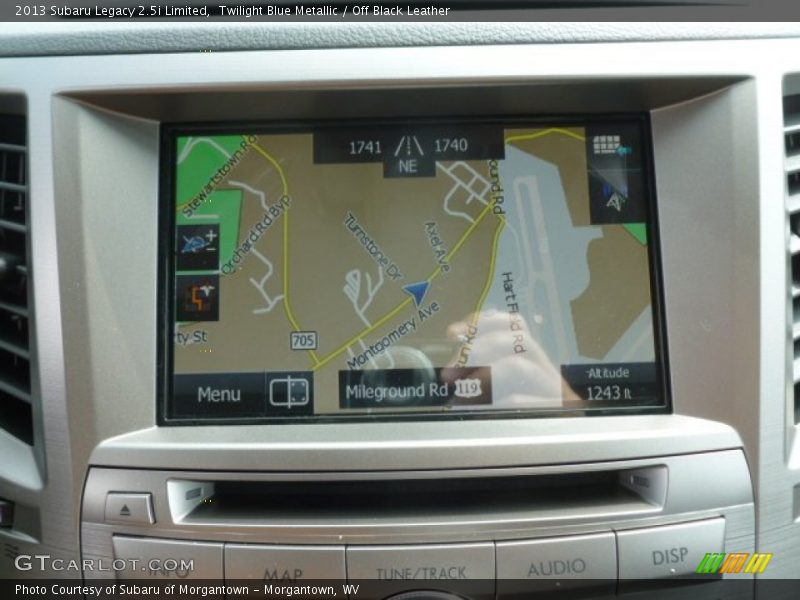 Twilight Blue Metallic / Off Black Leather 2013 Subaru Legacy 2.5i Limited