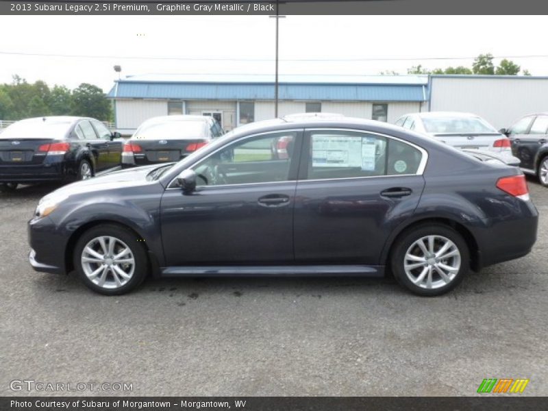 Graphite Gray Metallic / Black 2013 Subaru Legacy 2.5i Premium