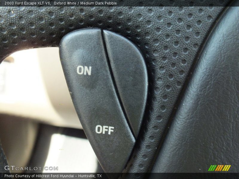 Oxford White / Medium Dark Pebble 2003 Ford Escape XLT V6