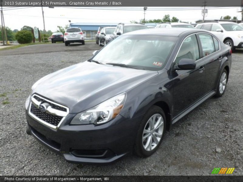 Graphite Gray Metallic / Black 2013 Subaru Legacy 2.5i Premium
