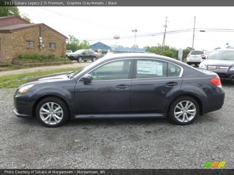 Graphite Gray Metallic / Black 2013 Subaru Legacy 2.5i Premium