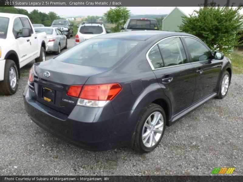 Graphite Gray Metallic / Black 2013 Subaru Legacy 2.5i Premium