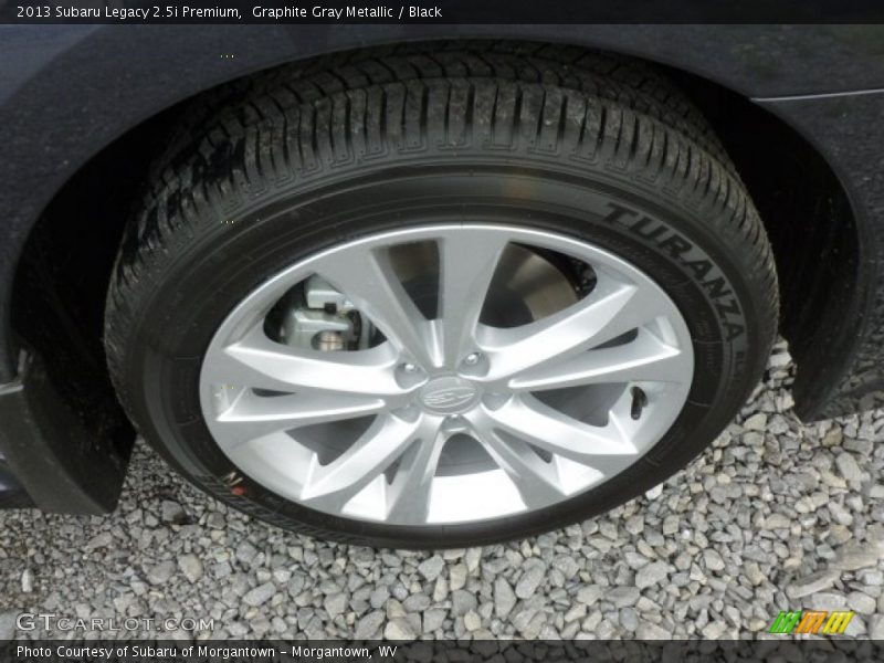 Graphite Gray Metallic / Black 2013 Subaru Legacy 2.5i Premium