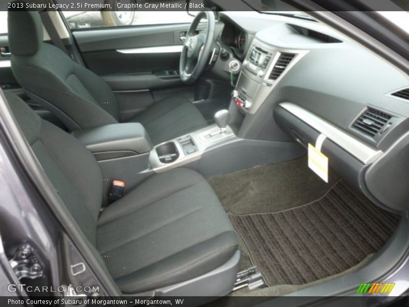 Graphite Gray Metallic / Black 2013 Subaru Legacy 2.5i Premium