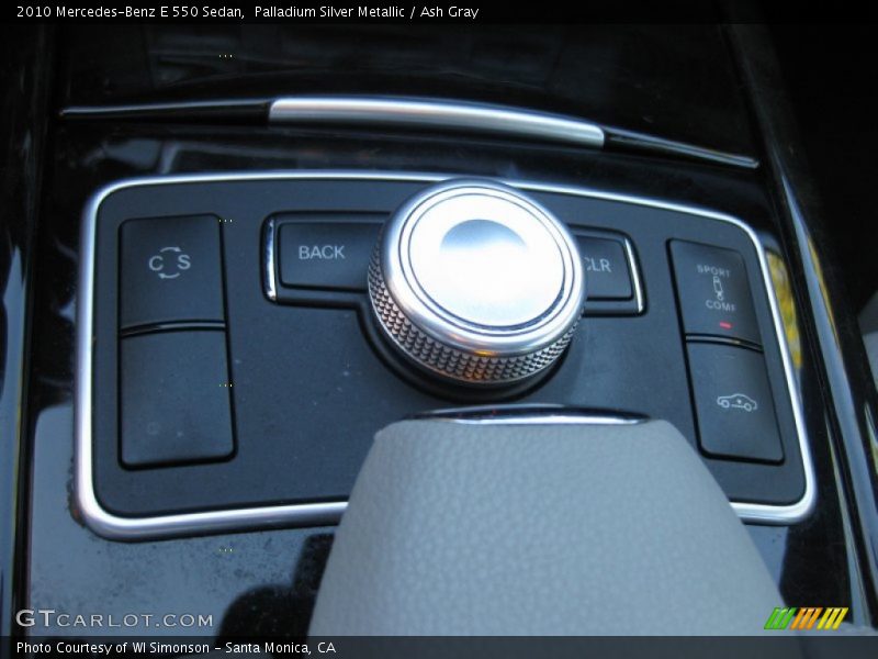 Palladium Silver Metallic / Ash Gray 2010 Mercedes-Benz E 550 Sedan