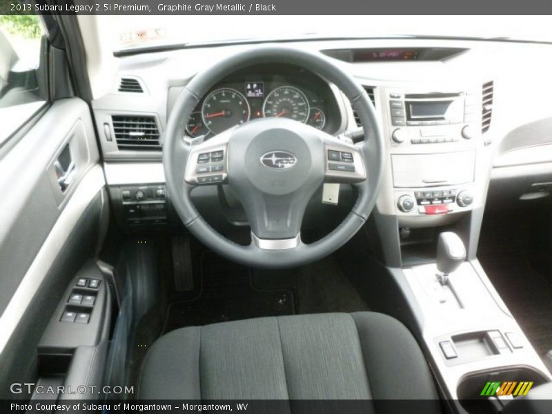 Graphite Gray Metallic / Black 2013 Subaru Legacy 2.5i Premium