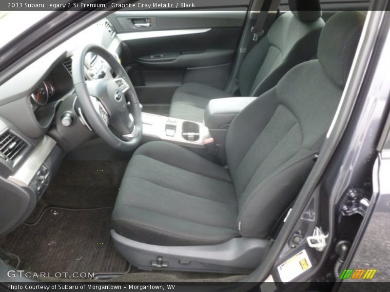 Graphite Gray Metallic / Black 2013 Subaru Legacy 2.5i Premium