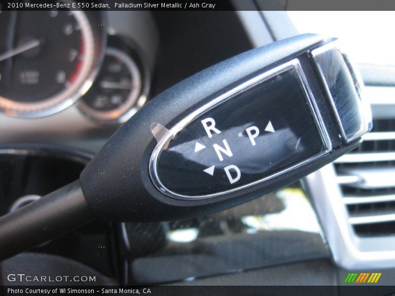 Palladium Silver Metallic / Ash Gray 2010 Mercedes-Benz E 550 Sedan