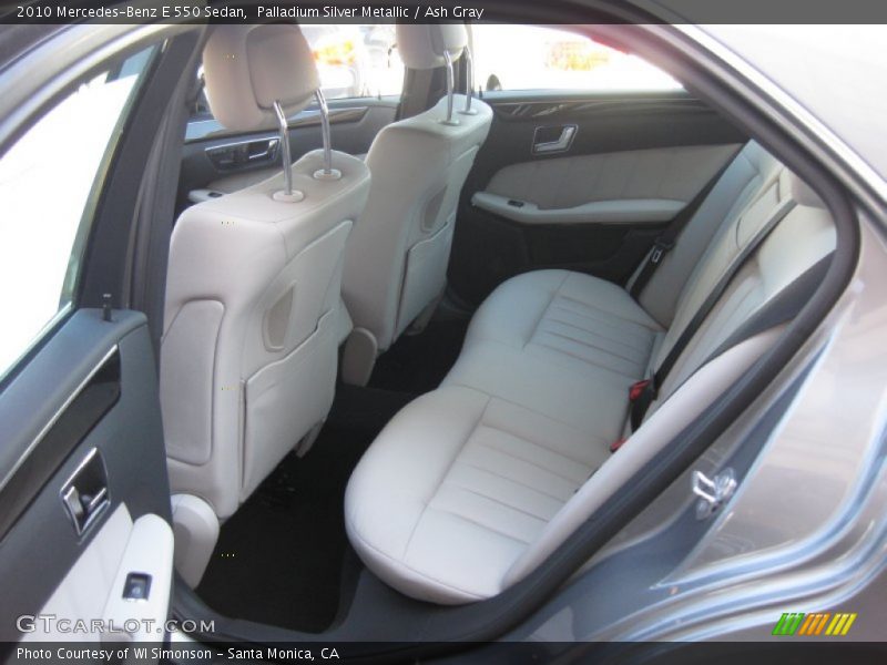Palladium Silver Metallic / Ash Gray 2010 Mercedes-Benz E 550 Sedan