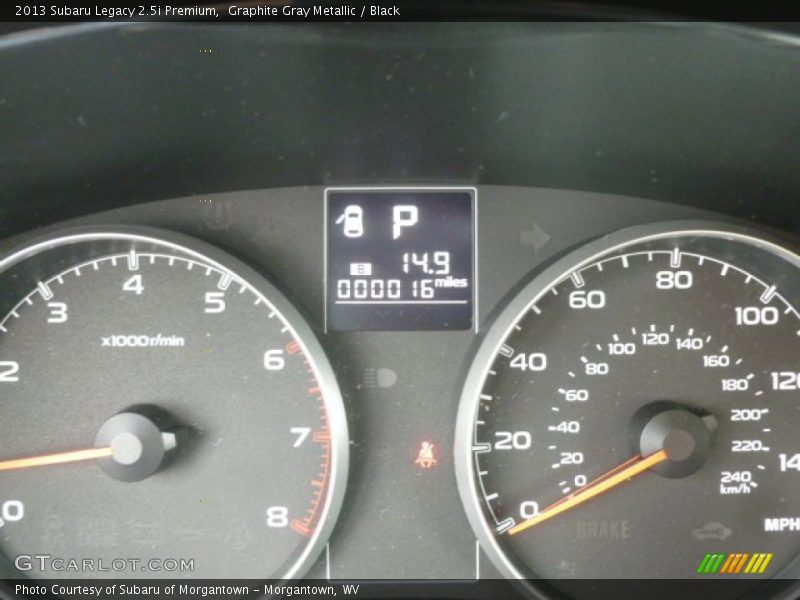 Graphite Gray Metallic / Black 2013 Subaru Legacy 2.5i Premium