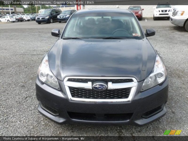 Graphite Gray Metallic / Black 2013 Subaru Legacy 2.5i Premium