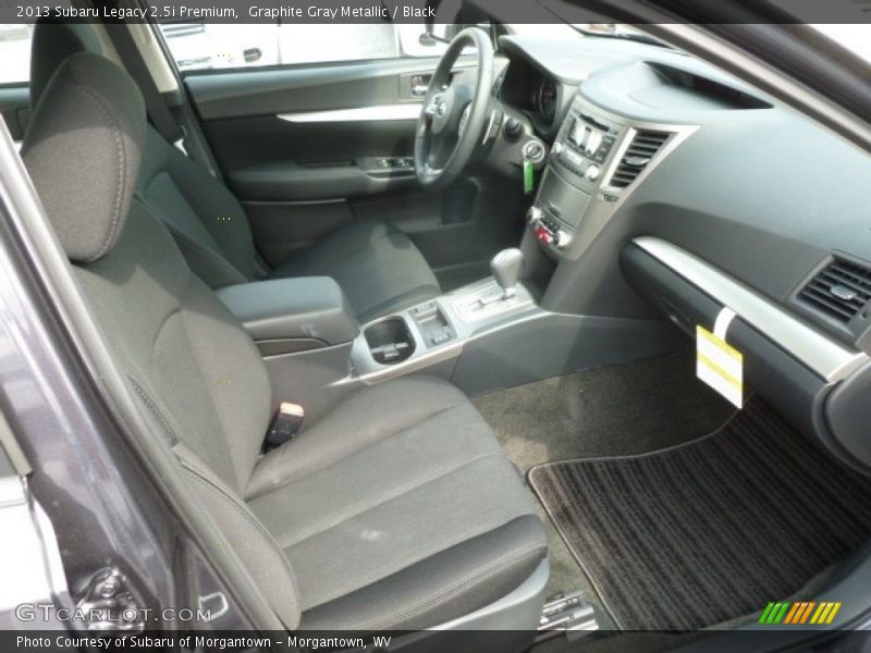 Graphite Gray Metallic / Black 2013 Subaru Legacy 2.5i Premium