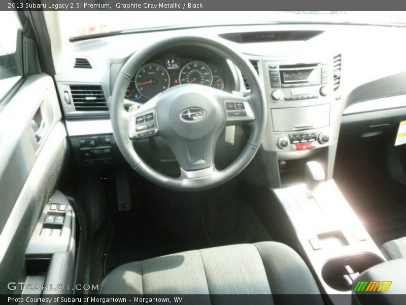 Graphite Gray Metallic / Black 2013 Subaru Legacy 2.5i Premium