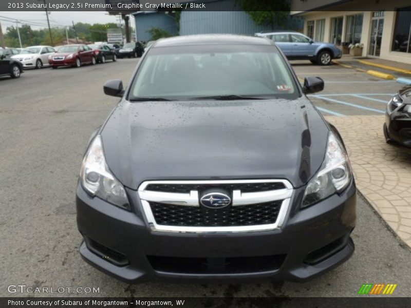 Graphite Gray Metallic / Black 2013 Subaru Legacy 2.5i Premium