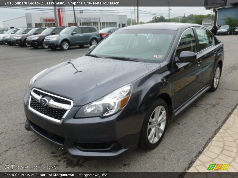 Graphite Gray Metallic / Black 2013 Subaru Legacy 2.5i Premium
