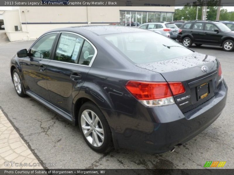 Graphite Gray Metallic / Black 2013 Subaru Legacy 2.5i Premium