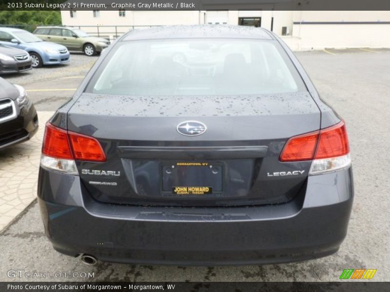 Graphite Gray Metallic / Black 2013 Subaru Legacy 2.5i Premium