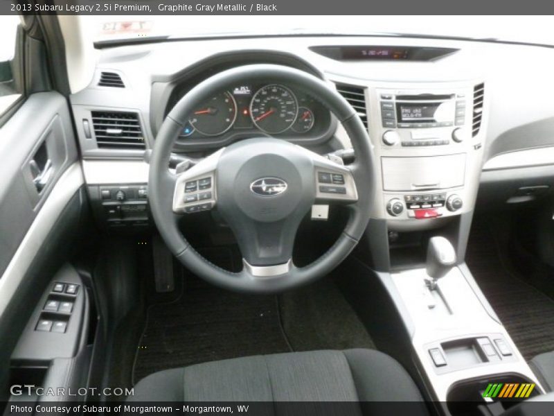 Graphite Gray Metallic / Black 2013 Subaru Legacy 2.5i Premium