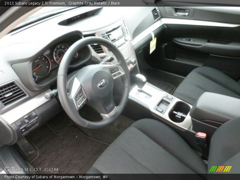 Graphite Gray Metallic / Black 2013 Subaru Legacy 2.5i Premium
