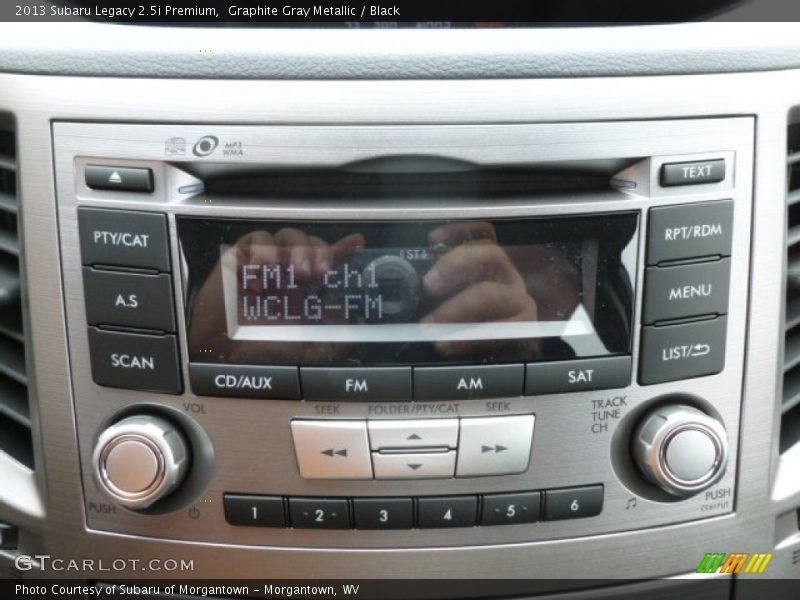 Audio System of 2013 Legacy 2.5i Premium