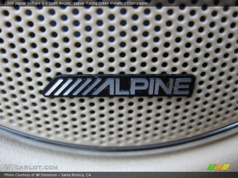 Audio System of 2006 X-Type 3.0 Sport Wagon